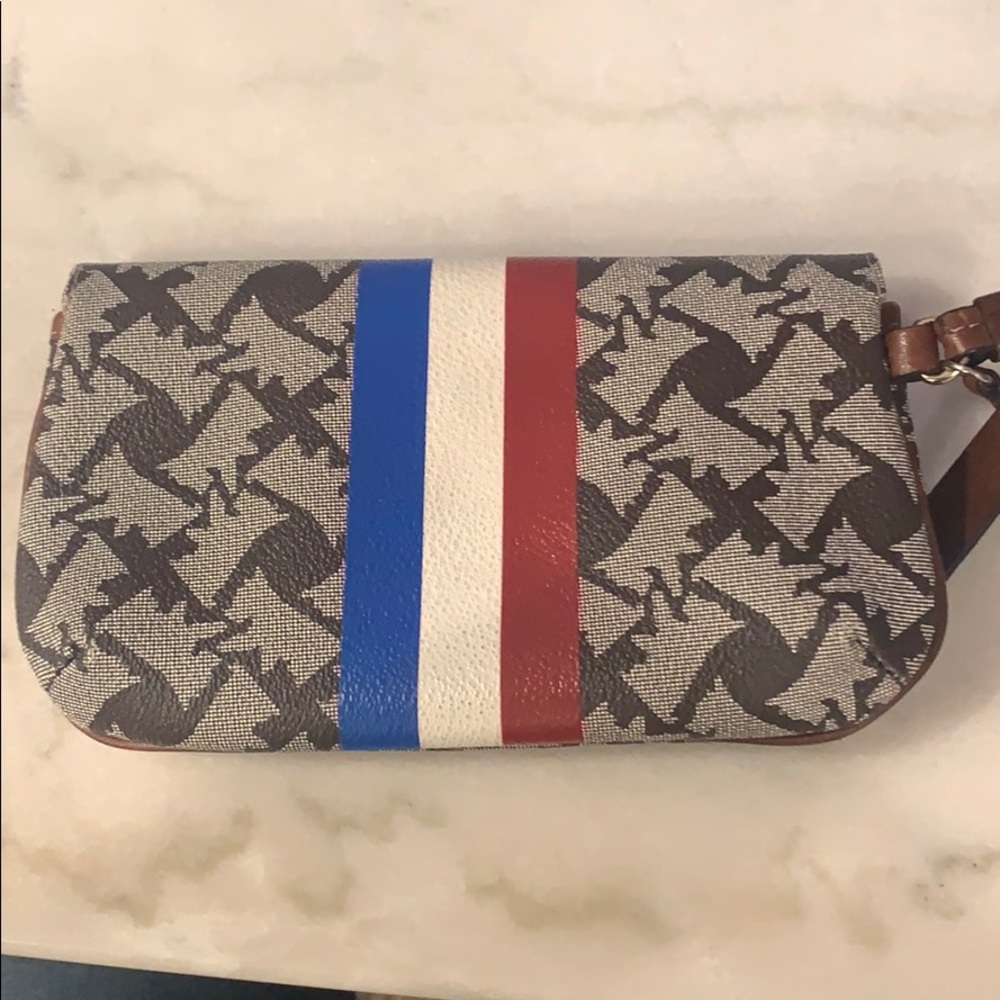 VINTAGE Juicy Couture Wristlet w Dog Logo